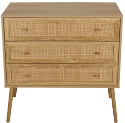 Komoda Ballo 3 szuflady naturalna