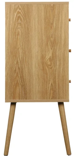 Komoda Ballo 3 szuflady naturalna