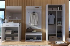 Komoda Bella biały połysk