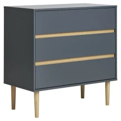 Komoda Bisley szara ciemna