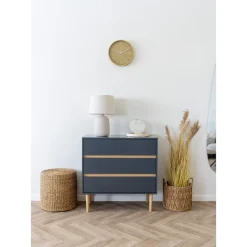 Komoda Bisley szara ciemna