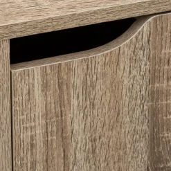 Komoda Ceda 3 półki + 3 szafki dąb