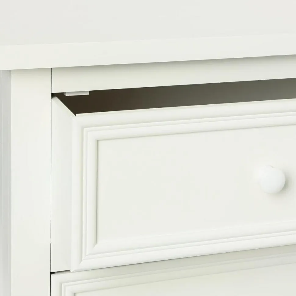 Komoda Charme 6 szuflad biała