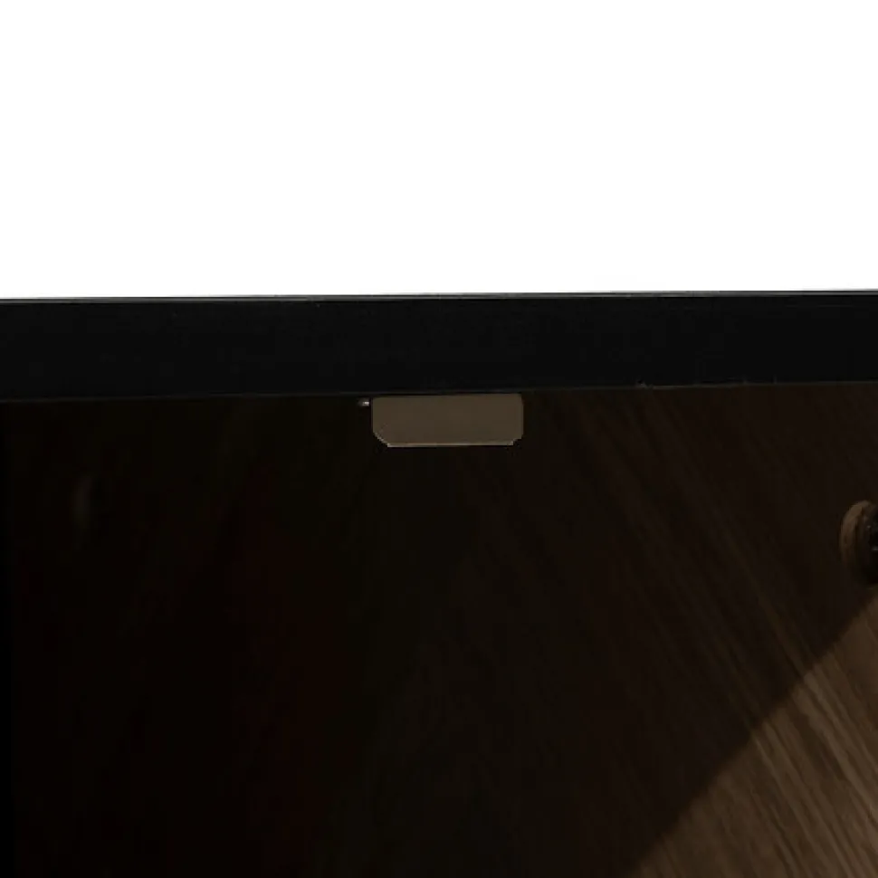 Komoda Chevrons z efektem drewna