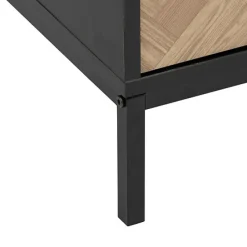 Komoda Chevrons z efektem drewna