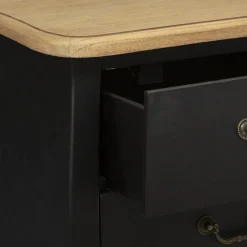 Komoda Chrysa biała z 3 szufladami