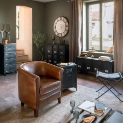 Komoda 6-drzwiowa Sevin metalowa