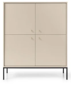 Komoda Evora wysoka beżowa