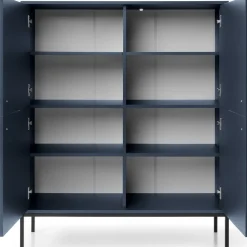 Komoda Evora wysoka granatowa