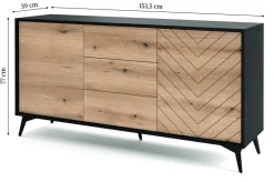 Komoda Fargo duża z szufladami