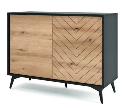 Komoda Fargo w jodełkę nowoczesna
