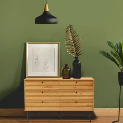 Komoda Lattes 6 szuflad dąb