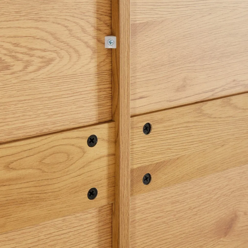 Komoda Lattes 6 szuflad dąb