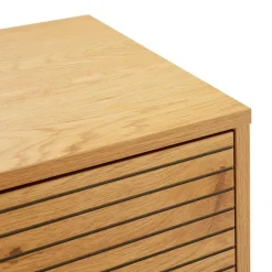 Komoda Lattes 6 szuflad dąb