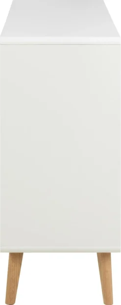 Komoda Lowell z 6 szufladami biała