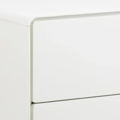 Komoda Lowell z 3 szufladami biała