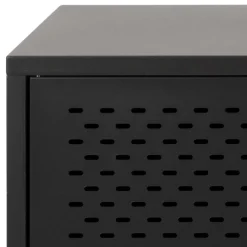 Komoda Newcastle II czarna industrialna