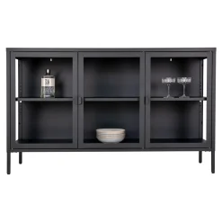 Komoda niska Brisbane czarna