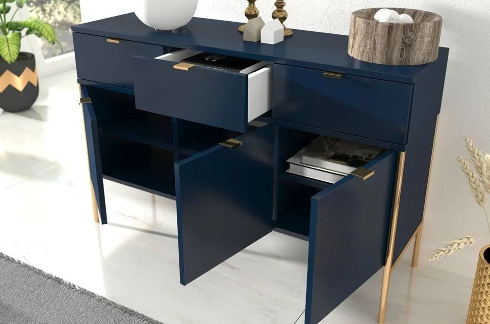 Komoda Polka Navy Blue