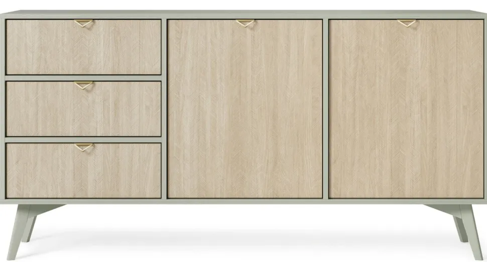 Komoda Sage 3 szuflady, 2 szafki