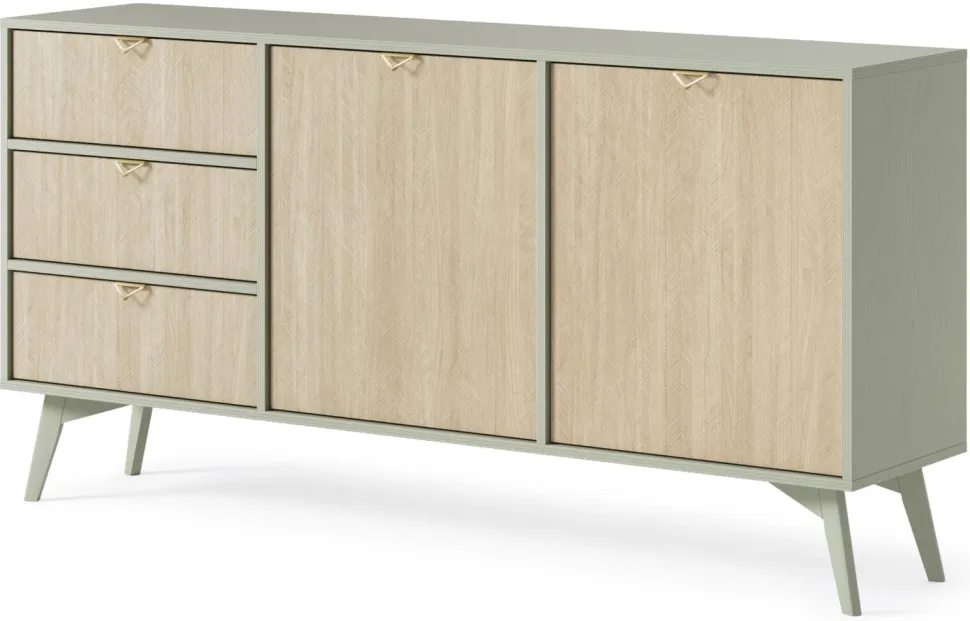 Komoda Sage 3 szuflady, 2 szafki