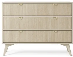Komoda Sage Wood 3 szuflady naturalna