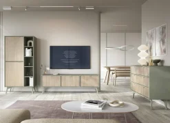 Komoda Sage Wood 3 szuflady naturalna