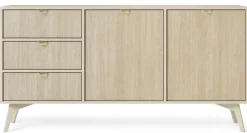 Komoda Sage Wood 3 szuflady, 2 szafki