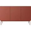Komoda szeroka Cashmer czerwona