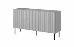 Komoda szeroka Harbin szara/czarna