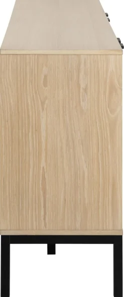 Komoda szeroka Kensington dąb bielony