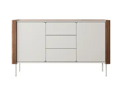 Komoda szeroka Taberg beżowa/ orzech