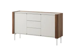 Komoda szeroka Taberg beżowa/ orzech