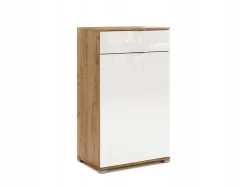 Komoda Tissa 60cm biała połysk