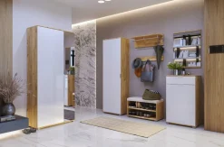 Komoda Tissa 60cm biała połysk