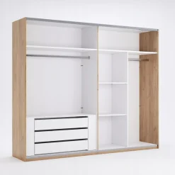 Komoda wewnętrzna do Szafy Tissa Przesuwnej 3 szuflady