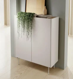 Komoda wysoka Cashmer beżowa