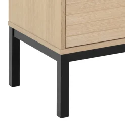 Komoda wysoka Kensington dąb bielony