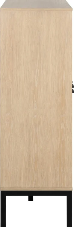 Komoda wysoka Kensington dąb bielony