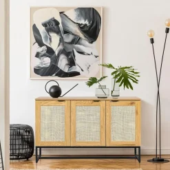 Komoda z 3 szafkami Capri