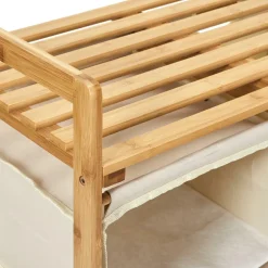 Komoda/bieliźniarka bambus/tkanina