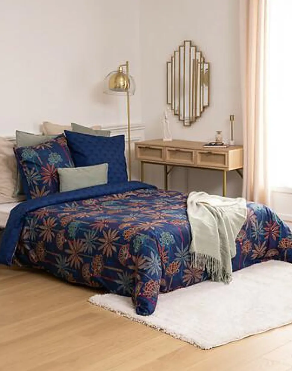 Komplet pościeli Papira 260 x 240 cm niebieski