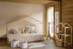 Komplet pościeli z nadrukiem Savana 140 x 200 cm