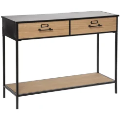 Konsola Baris czarna/naturalna