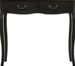 Konsola Chrysa czarna 2 szuflady