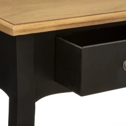 Konsola Chrysa czarna 2 szuflady