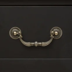 Konsola Chrysa czarna 2 szuflady