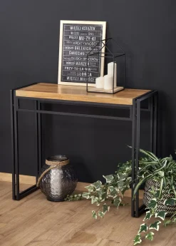 Konsola Indar dąb złoty/ czarna