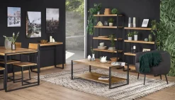 Konsola Indar dąb złoty/ czarna