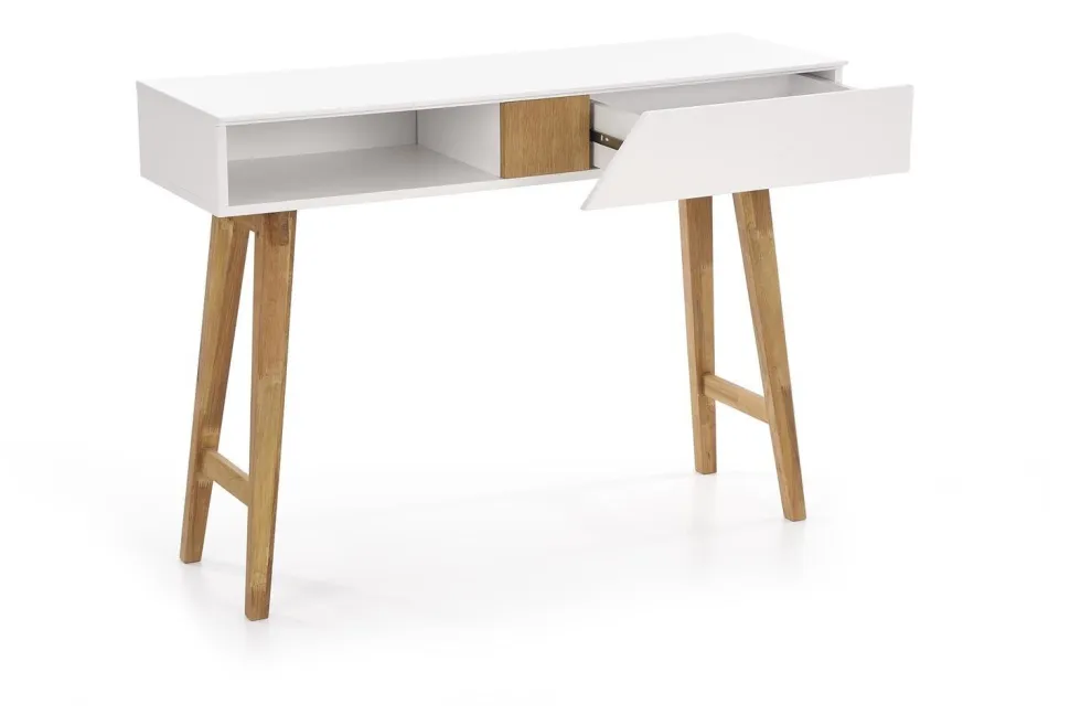 Konsola Indigo biała/ naturalna